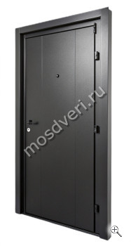 Дверь с терморазрывом Графит - купить от производителя Мосдвери Дверь с терморазрывом Графит